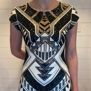 Sequin Express Cocktail Dress